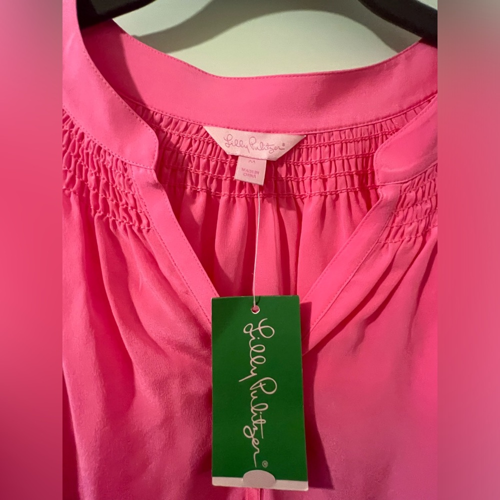 Lilly Pulitzer Pink Blouse
